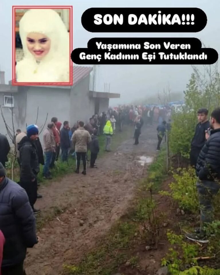 GENÇ KADININ EŞİ TUTUKLANDI…